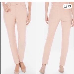 Chico's Platinum Blush Pink Jeggings pants 0P (size 4P or SP)